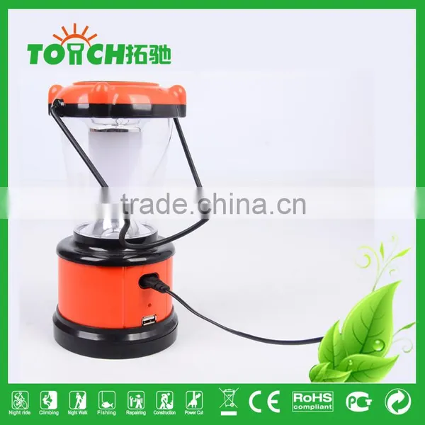 Solar Energy Lantern Outdoor Lamps 4*AAA Dry Battery CFL Light Hiking Torch Emergency Lights photo-4