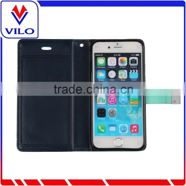 New Arrival Fancy Protective Case Wallet Case With Card Holder For IPhone 6 Case photo-3