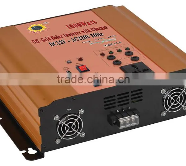 Off-Grid Solar Inverter With Charger 1000w Modified Sine Wave,dc to ac Inverter photo-2