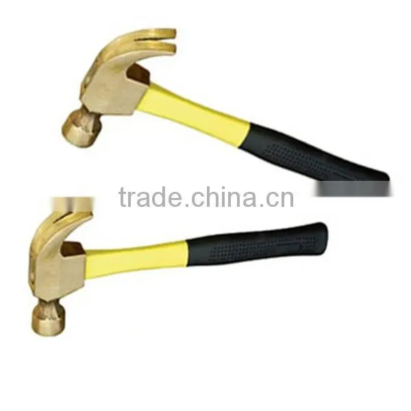 0.25kg/0.5kg/0.68kg Beryllium Copper Non Sparking Non Magnetic Hammer Claw,safety Nail Hammer photo-4