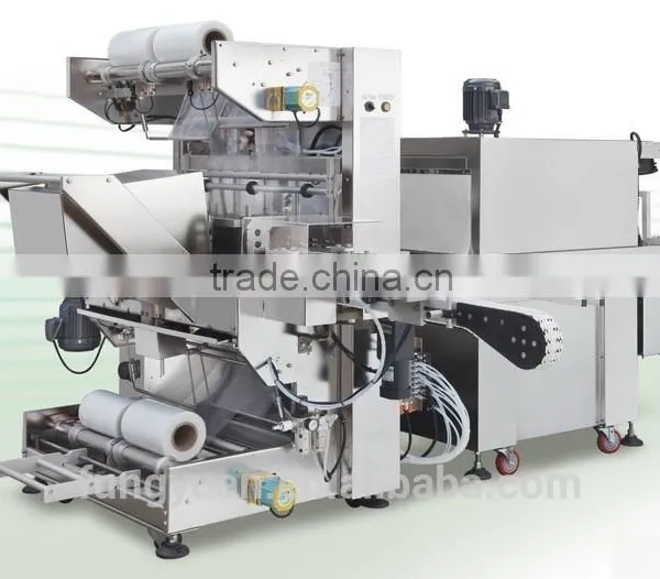 Shrink Packing Film Wrapping Packaging Machine Double Pusher
