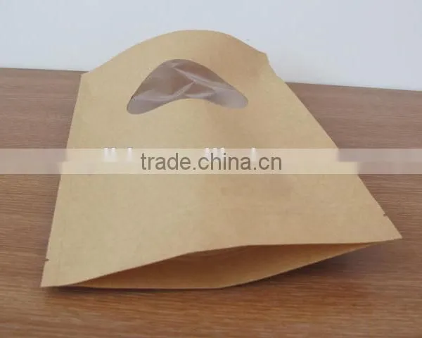 Stand-up Paper Bag With Window and Zipper photo-2