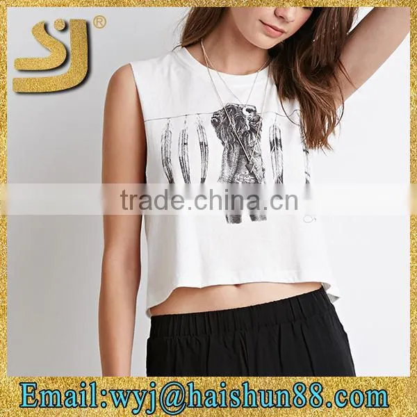 Women Top And Blouses 2015 Halter Crop Tops Shirt Model Tops For Women photo-2