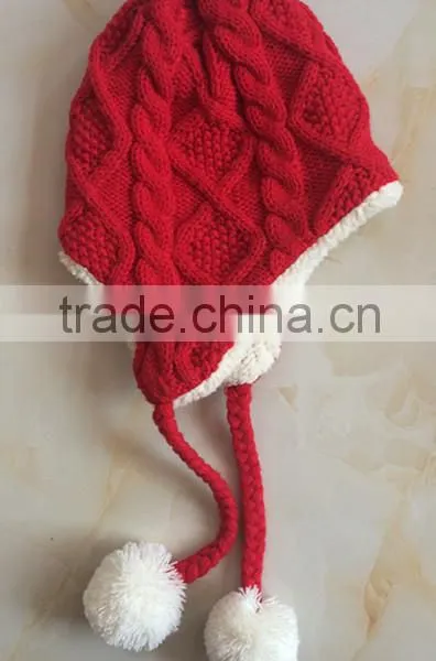 Christmas Style Fashion Simple Winter Knitted Hat Beanie Cap