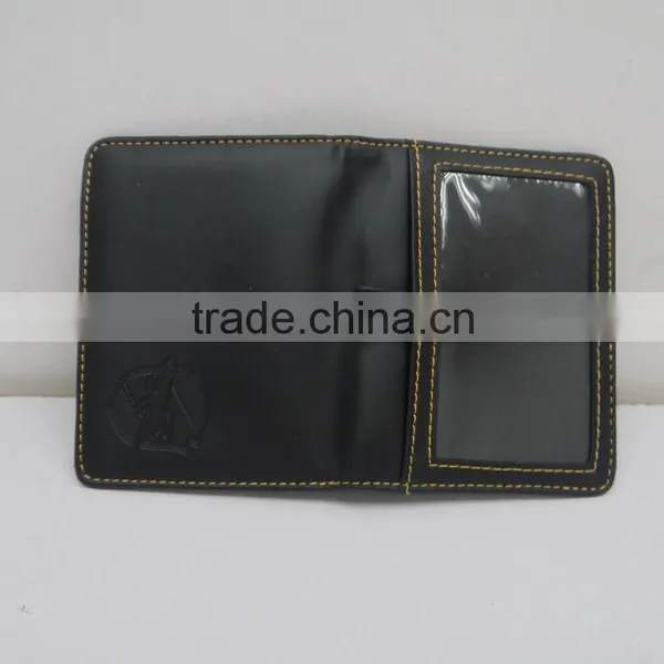 2016 Wholesale Card Holder Men's Leather Card Holder Business Card Holder With Window photo-4