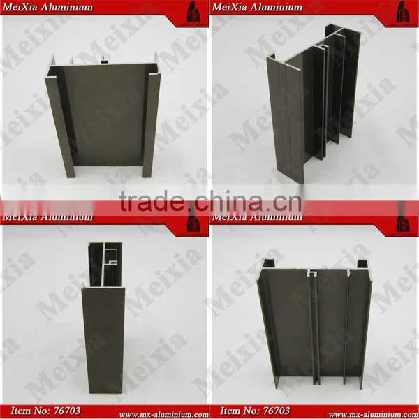 Aluminum Profile Expensive Wood Door