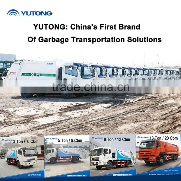 China New 20 Cbm Garbage Truck Construction photo-5