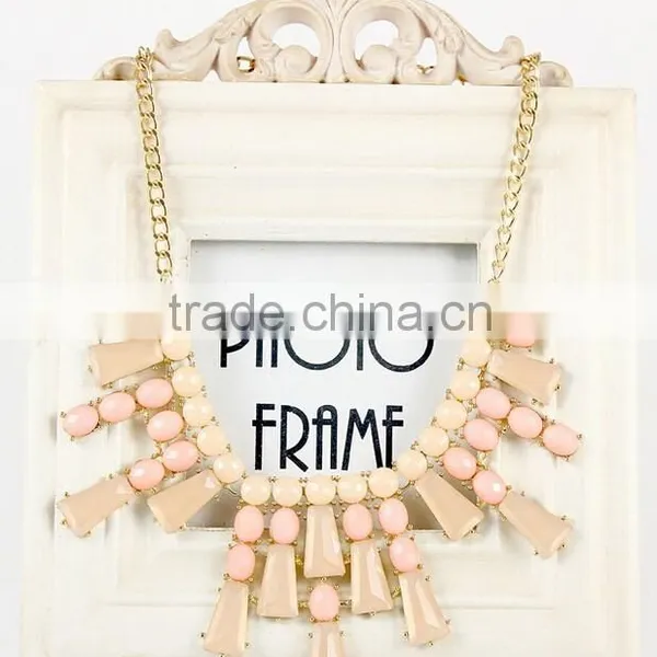 Factory Hot Fashion Choker Designs Shourouk Necklace Wholesale photo-5