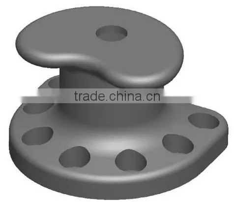 Kidney Bollard Square Base photo-2