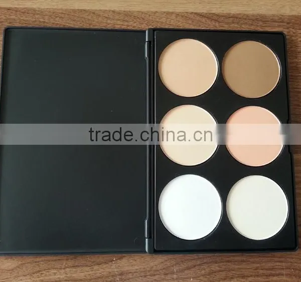 Professional Makeup Best Face 6 Pieces Pressed Powder/Foundation Palette photo-3