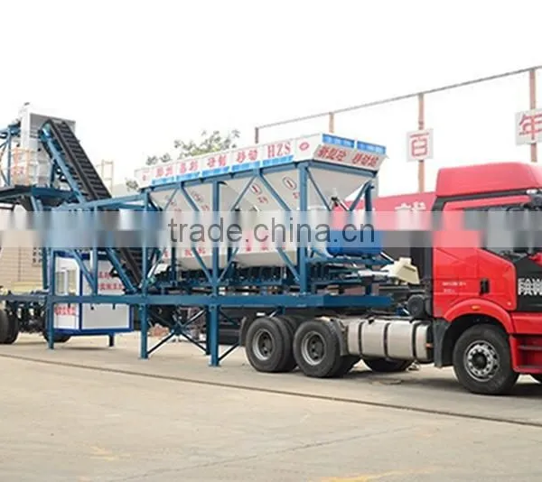 YHZS50 Mobile Concrete Mixing Plant photo-5