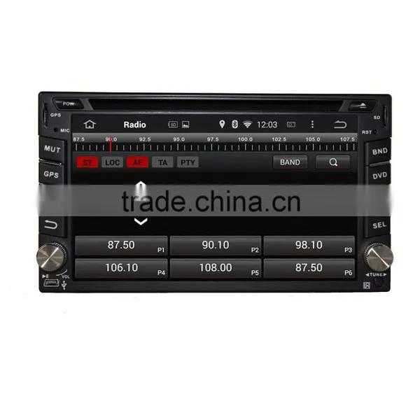 6.2 Inch 16 GB Quad Core Android 5.1.1 for Universal Touch Screen Car DVD Player Supplier's Choice photo-4