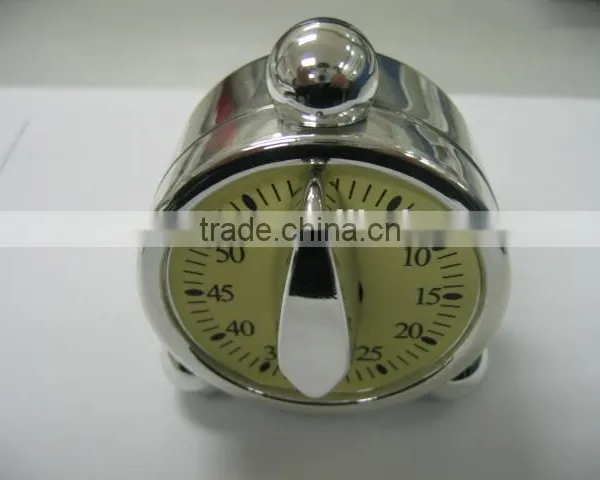 Shining ABS Novelty Round Dial Kitchen Timer