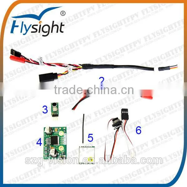 G2651 CM100T 5.8g Wireless 200mw Fpv TX Transmitter Module With 1g Mini Fpv Camera for Small RC Drone photo-3