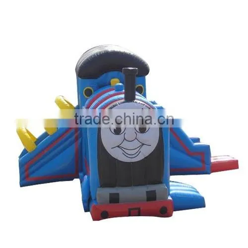 Bouncy Inflatable Bounce House Train Castle Bouncer Inflatable Playhouse Hot Sale photo-2