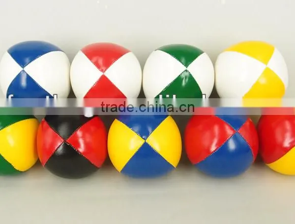 Spandex PU Shiny Leather Juggling Ball photo-5