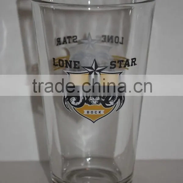 4 Pack Drinking Glass Tumbler Set 16 oz Beer Pint Glass With Packaging photo-4