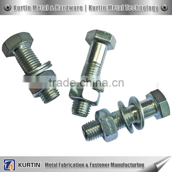 Class 4.8 Astm A307 Hex Bolt for Wind Power photo-6