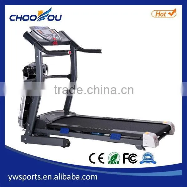 China New 3hp Motorized Treadmill With Massage
