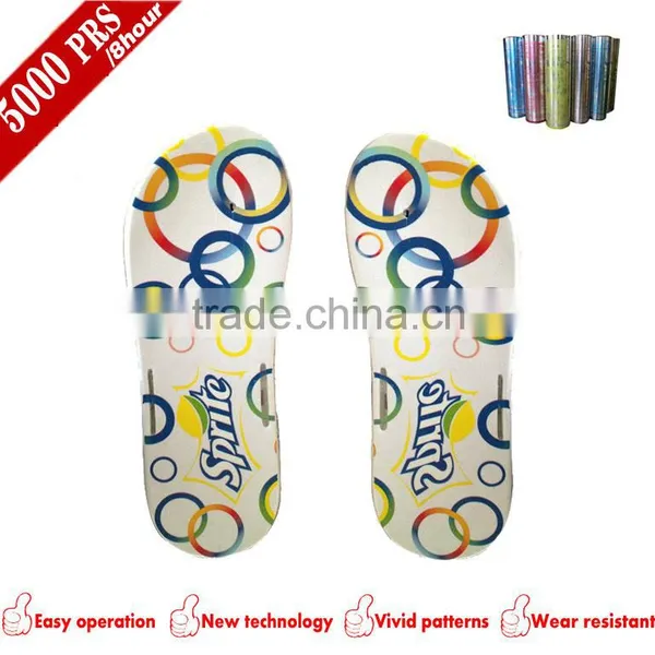 Light up Ladies Slipper Heat Transfer Film photo-3
