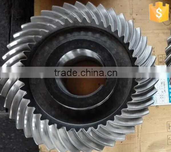 Steel Forged Spiral Bevel Gear 20CrNi3A photo-2