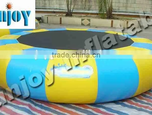Lower Price Sunjoy Inflatable Floating Trampoline for Chliadren Adult 0.9 PVC in Stock photo-3