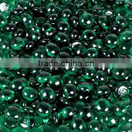 Flat Glass 17-19mm Ruby Red Glass Gems ,gems Stone for Vase Filler photo-6