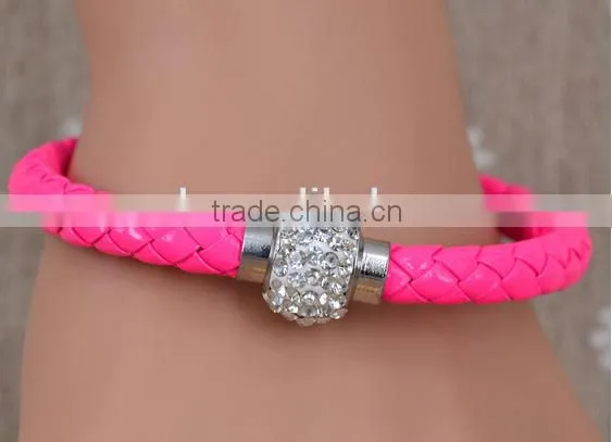 Fashion Woven Diamond Ladies Bracelet photo-4