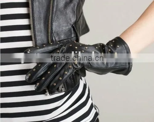 China Trade Assurance Wholesale Leather Gloves Hot Selling Wholesale Leather Gloves photo-2