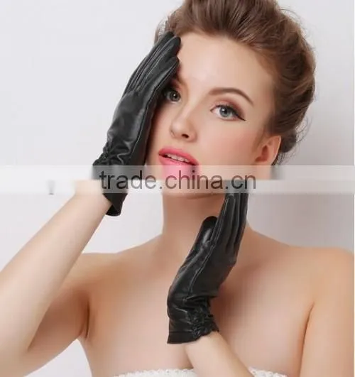 2016 Wholesale Germany Gloves Black Genuine Germany Gloves photo-6