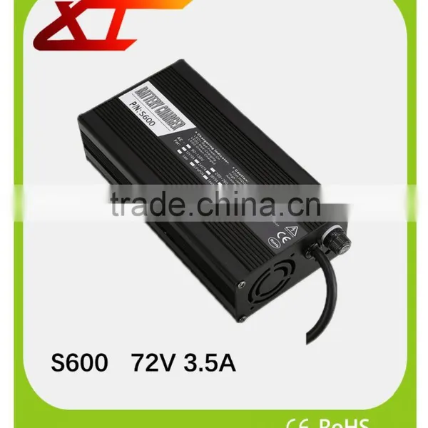S-600 72V3.5A LiFePo4/Li-Ion/Lead Acid Battery Charger