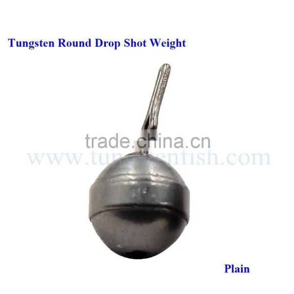 Tungsten Round Drop Shot Fishing Weights photo-2