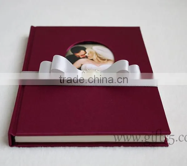 Handmade Luxury Wedding Guest Book Table Decorations photo-4