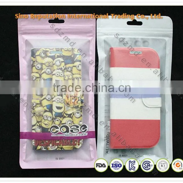 Wholesale Plastic Bag for Cellphone With Zipper / Header / Hanging Hole Made in China photo-3
