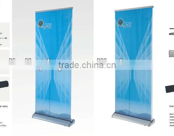double side promotion roll up display model 19 for advertisment display