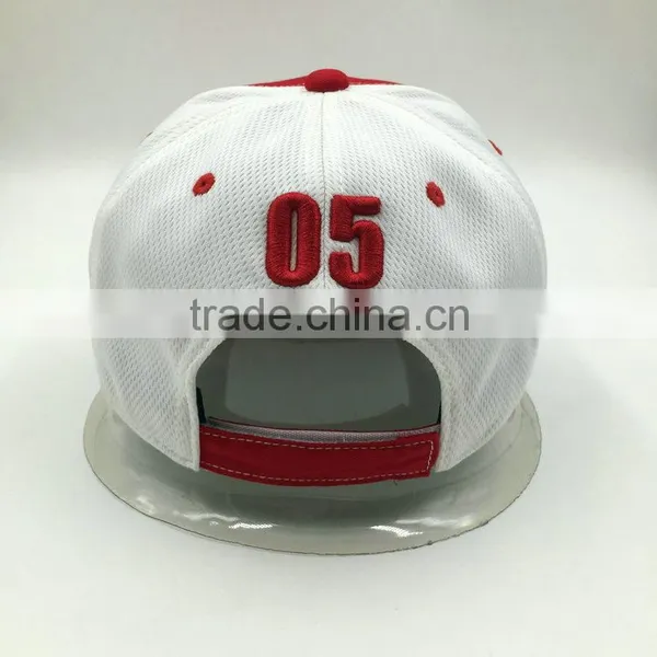 3D Embroidery Logo Sportsman Sandwich Structured Baseball Cap photo-3