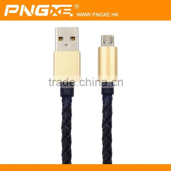 High Quality Braided Usb Metal Cable Colorful Round Copper Cable Price per Meter for Samsung 8pin Micro Usb Cable photo-5