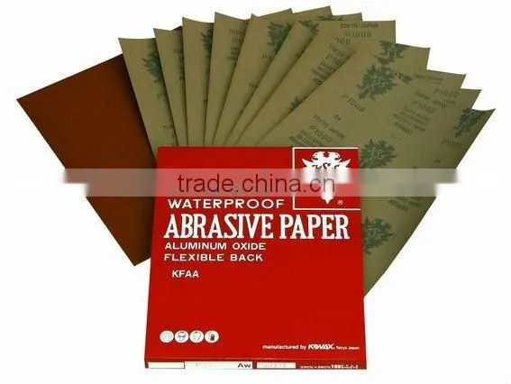 Waterproof Abrasive Paper