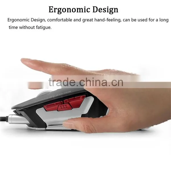 LUOM G50 Gaming Mouse 4000 DPI 10 Buttons Optical Wired Professional Mechanical Game Mouse photo-4