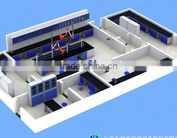 ChemBench Heavy Duty Steel Clean Room Class 100 Laboratory Work Station, Capacity 1800-2200lbs, Depth 47-59'' x Height 30-36''