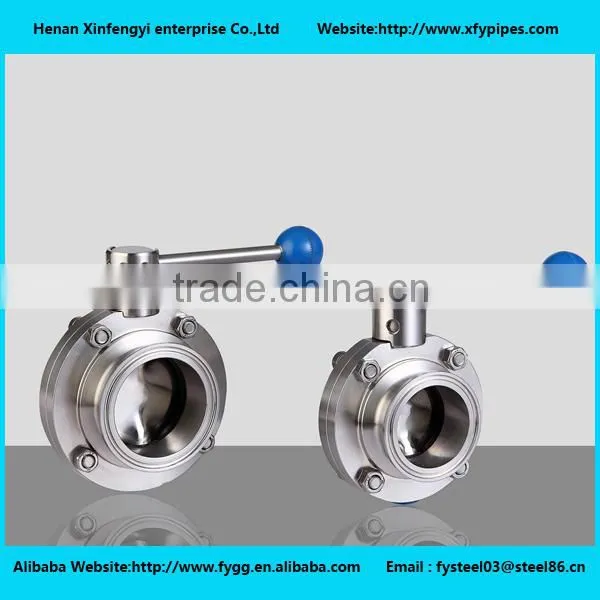 Sanitary Butterfly Valve Series Various Material Butterfly Valve photo-3