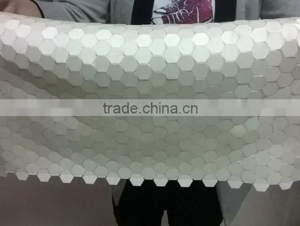 500*500 mm Alumina Ceramic Hexagonal Mat, Alumina Ceramic Liner for Wear Resistant Pipes photo-4