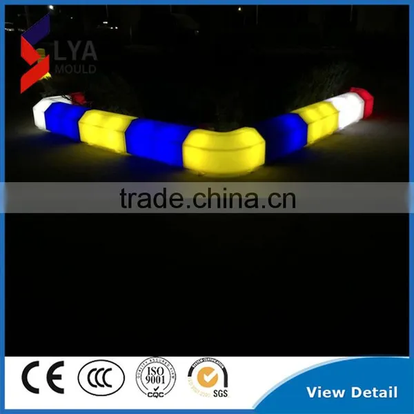 Plastic LED Lighting Kerb Stone Curbstone From China Factory photo-2