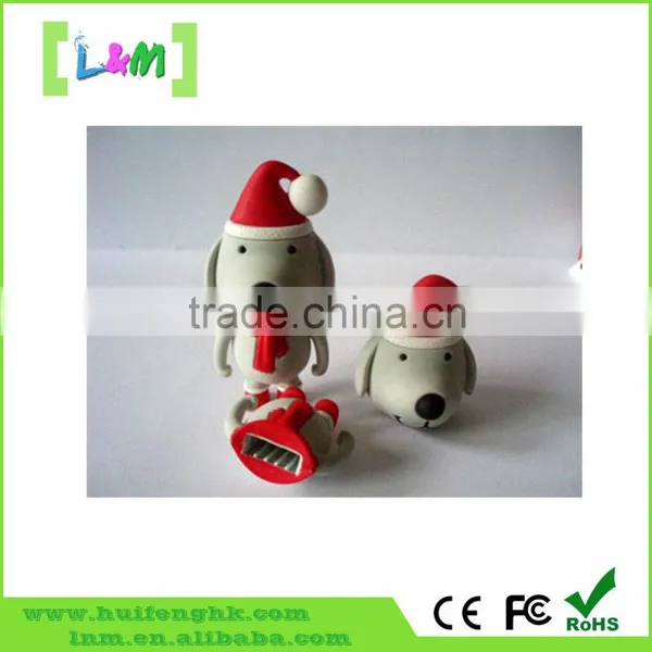 Christmas Gift Snowman Series Usb Flash Drive/christmas Dog photo-3