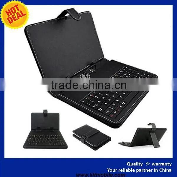 PU Leather Case Cover Micro USB Keyboard Stylus for 7'' 8'' 10'' Inch Tablet photo-6