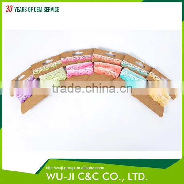 China Wholesale Merchandise Decorative Narrow Lace Trim photo-3
