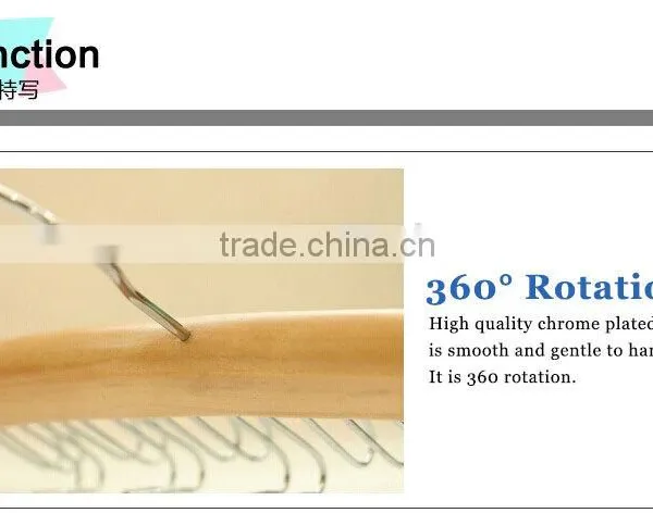 Hot Sale Cheap Wooden Rotating Tie Hanger photo-4