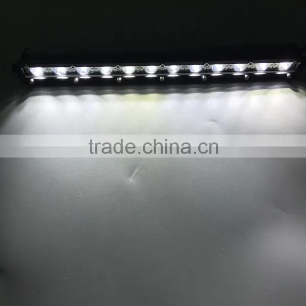 Auto Parts Auto Accessories Super Slim LED Light Bar 36W Single Row Led Offroad Light Bar 12V 24V IP67 4x4 Flood Spot Beam photo-6