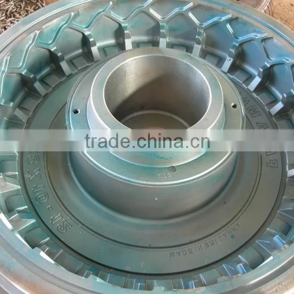 Two Piece Bias Tyre Mould Maker--Plastsea photo-2