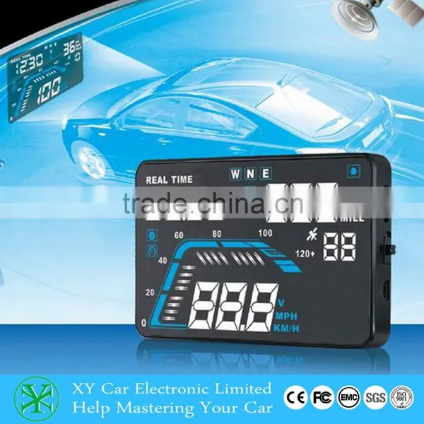 3 Inch Car Obd2 HUD Display the Engine Speed,water Temperature, Voltage XY-HUD207 photo-3